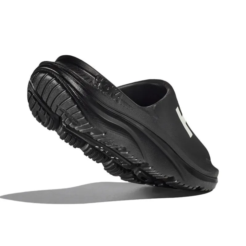 HOKA ONE ONE Ora Athletic Slide Black White-4