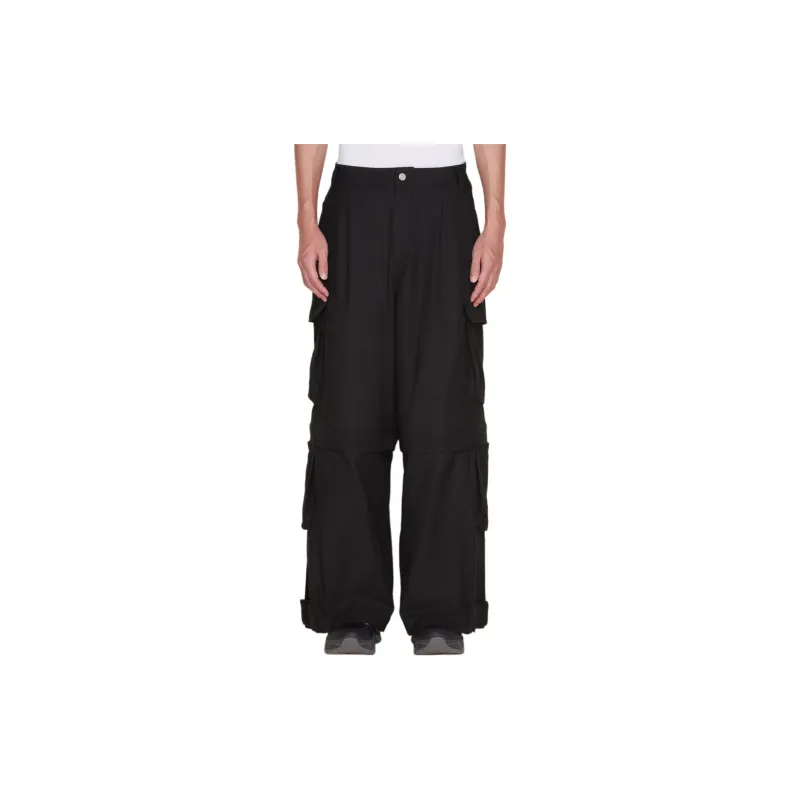 HOLZWEILER Cargo Pants Men's Black-3