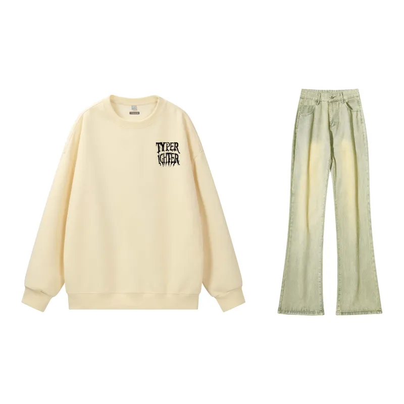 TYPERIGHTER Sweatshirt Set Unisex-14
