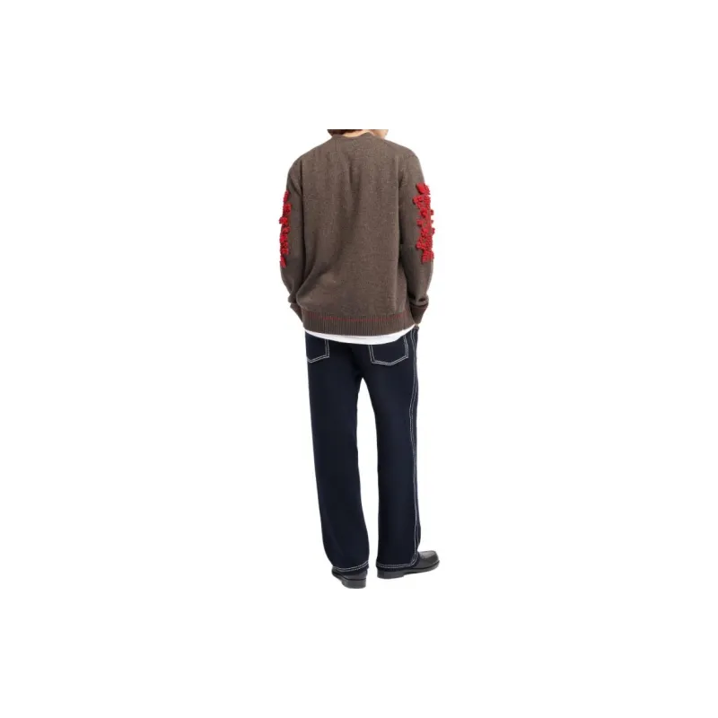Barrie 3D knit Cashmere Cardigan-2