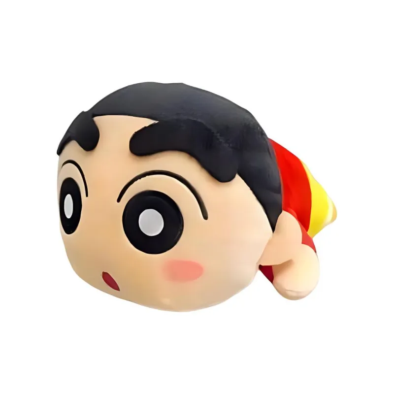 BANPRESTO Crayon Shin chan Crayon Shin Chan Main Characters Crayon Shin Chan Set 3 Piece Set Dolls Plush Doll 18cm High-1