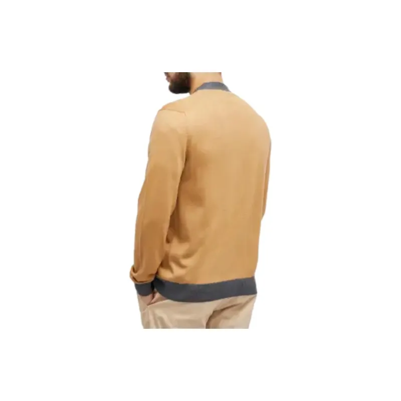 Maison Kitsune Baby Fox Patch Button Up Cardigan-1
