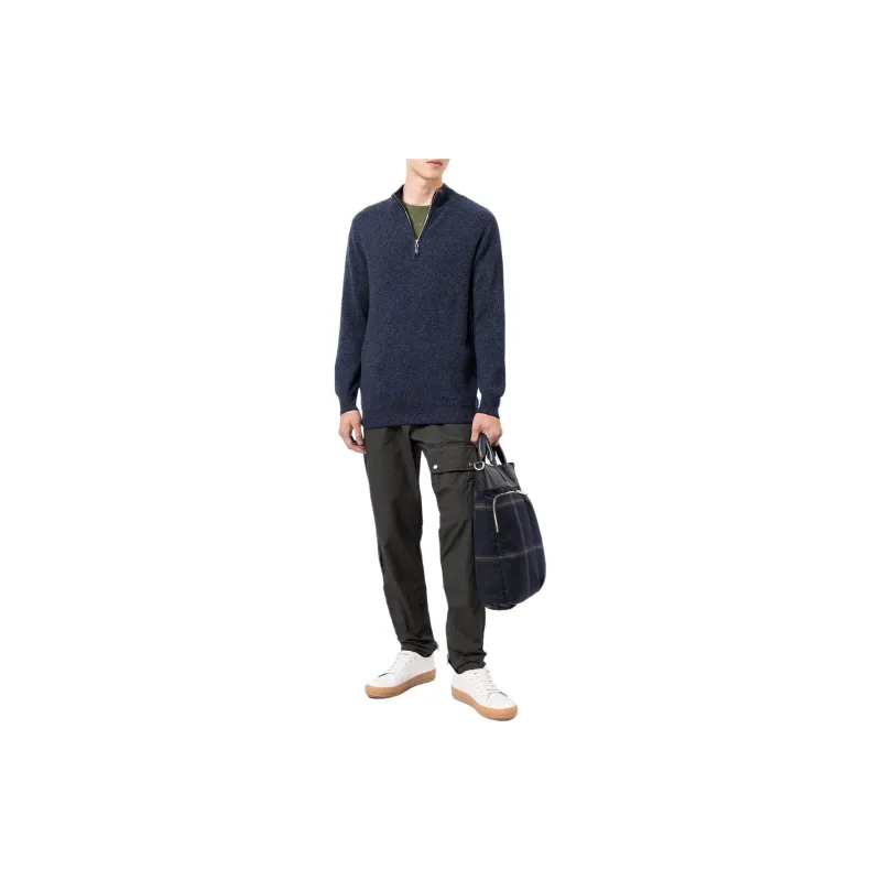 N.Peal Straight Leg Combat Trousers-1