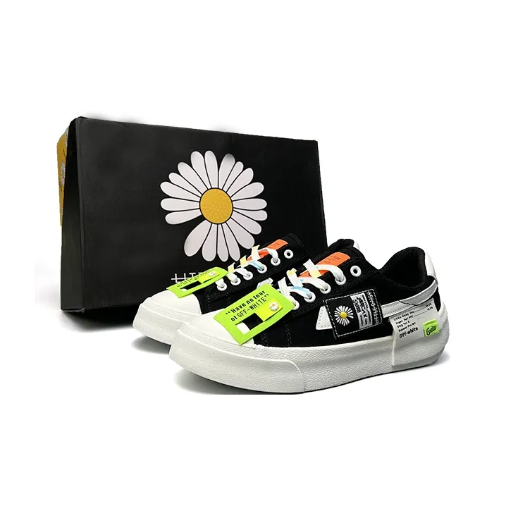 Little Daisy Small Daisy Height Increasing Wear-Resistant Breathable Slip-Resistant Low-Top Skateboard Shoes Men's-15