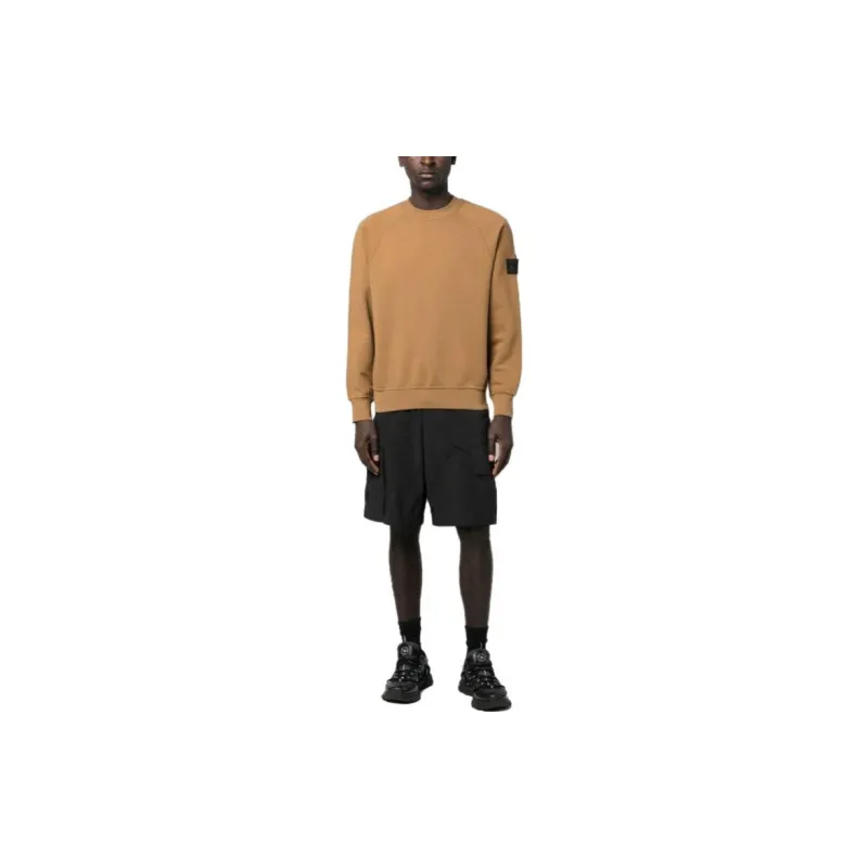 STONE ISLAND SS23 Sweatshirt Men's Tobacco Yellow-1