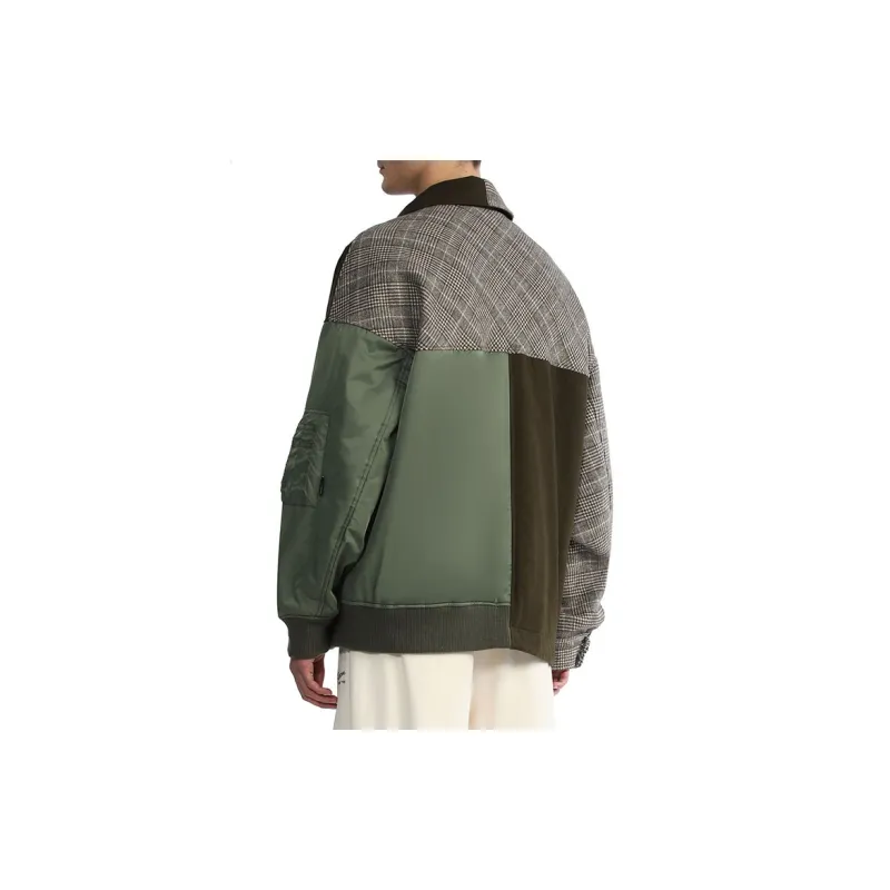FIVE CM Loose Fit Jacket Men's Coffee-4