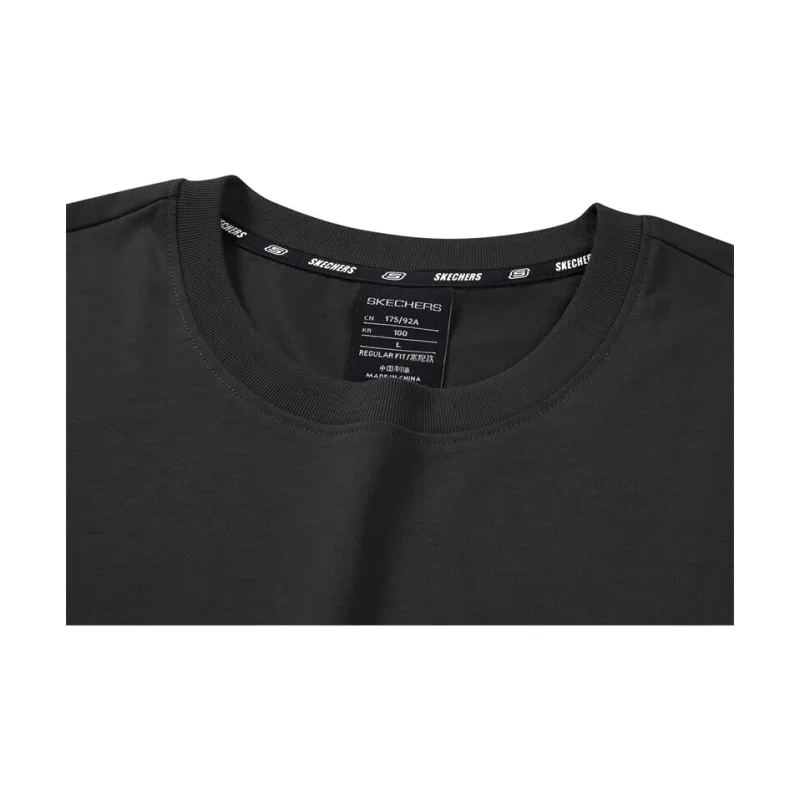 Skechers T Shirt Men's Carbon Black-5