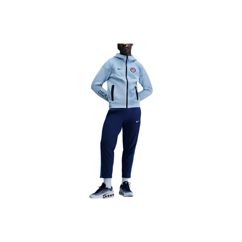 Nike Team Usa Olympics 2024 Tech Fleece Full Zip Hoodie-1