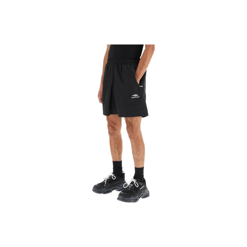 Balenciaga 3B Sports Icon Tracksuit Shorts-4