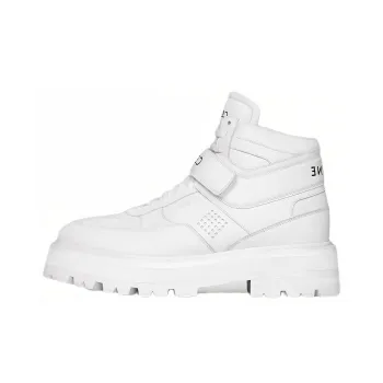 CELINE High Top Stylish Skateboarding Shoes Men's White