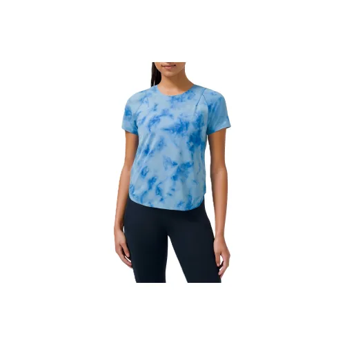 Lululemon Lightweight Series T-Shirts Women's Dye Hawaii Blue