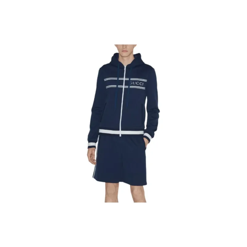 GUCCI Knit Hooded Sweatshirt-3