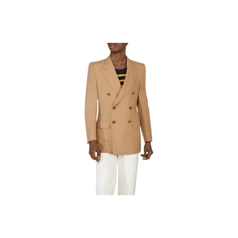 GUCCI Business Suits Men Light Brown-1