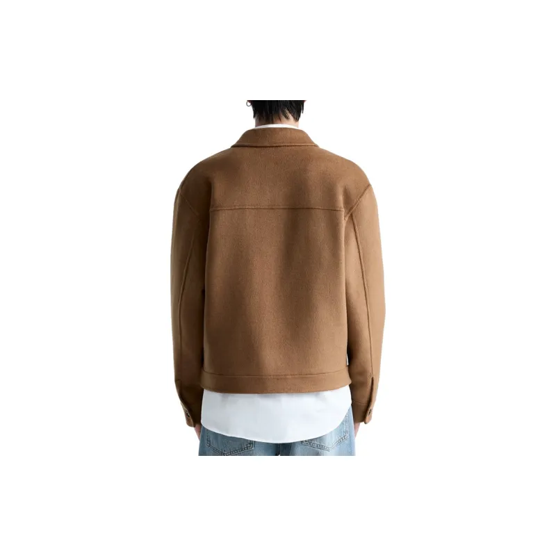ZARA Jackets Men Tan-4