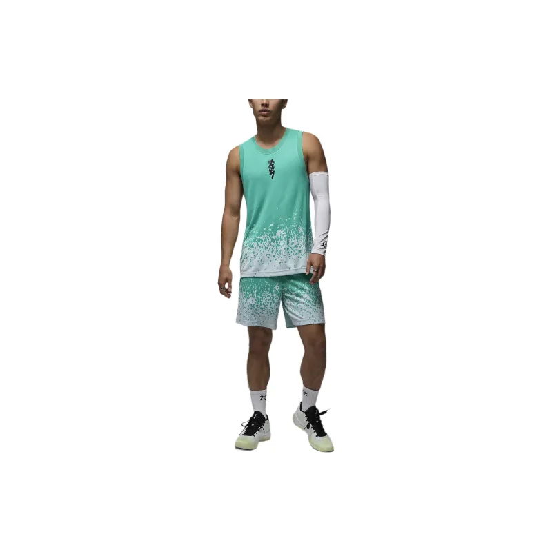 Jordan Zion Sports Shorts Men's Kinetic Green-2