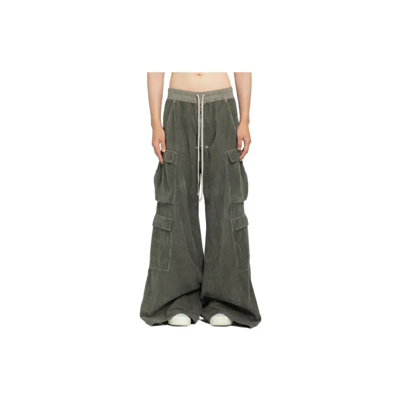 Rick Owens DRKSHDW Casual Pants Men's Blue-4