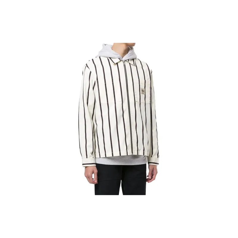 Stussy Jackets Men Beige-2