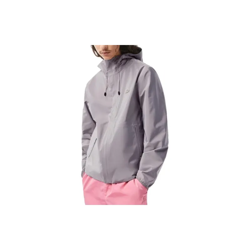 LACOSTE Jackets Men Light Gray-2