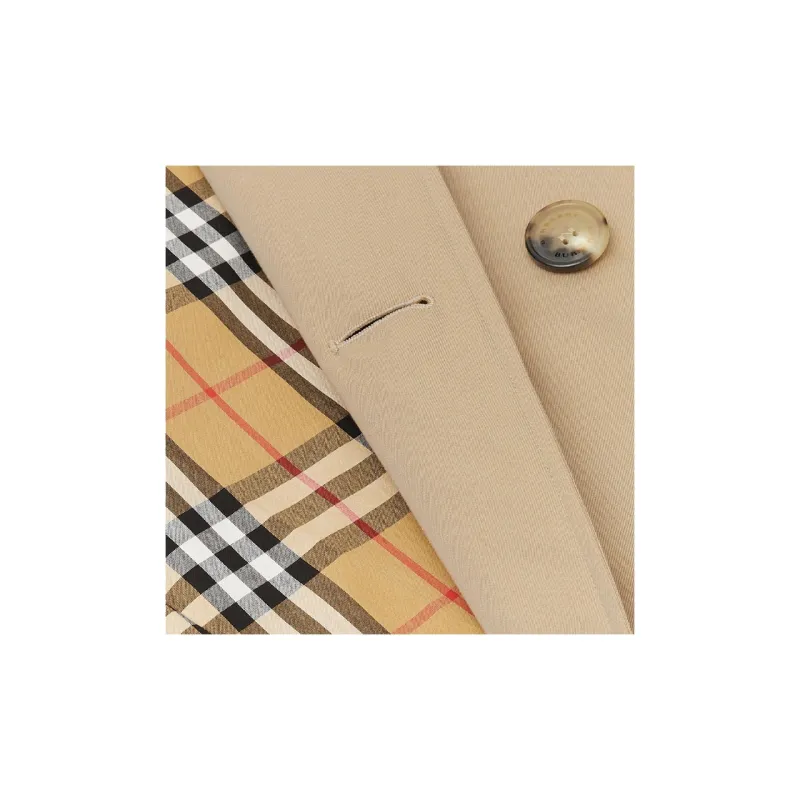 Burberry Trench Coat Men's Honey-4