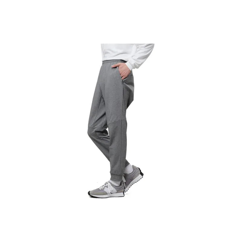 New Balance Knitted Sweatpants Men Gray-3