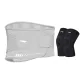 Gray Waist Protector+LDEU803-1 Knee Protector 1 Pair