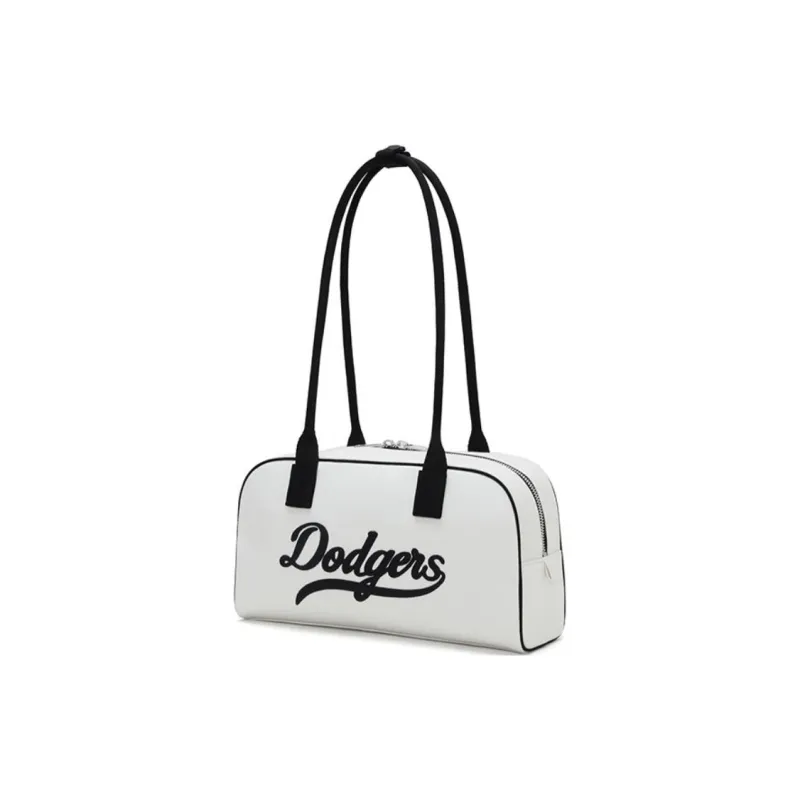 MLB Polyester Handbag Shoulder Bag Regular Unisex Dark Cream-1