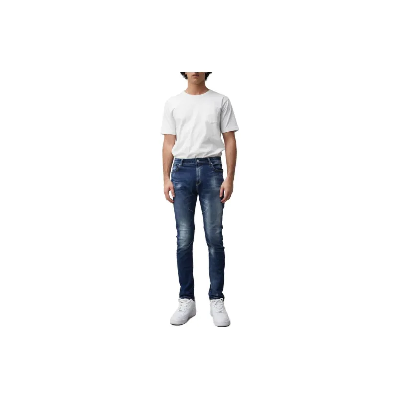 MOUSSY Jeans Men Blue-1
