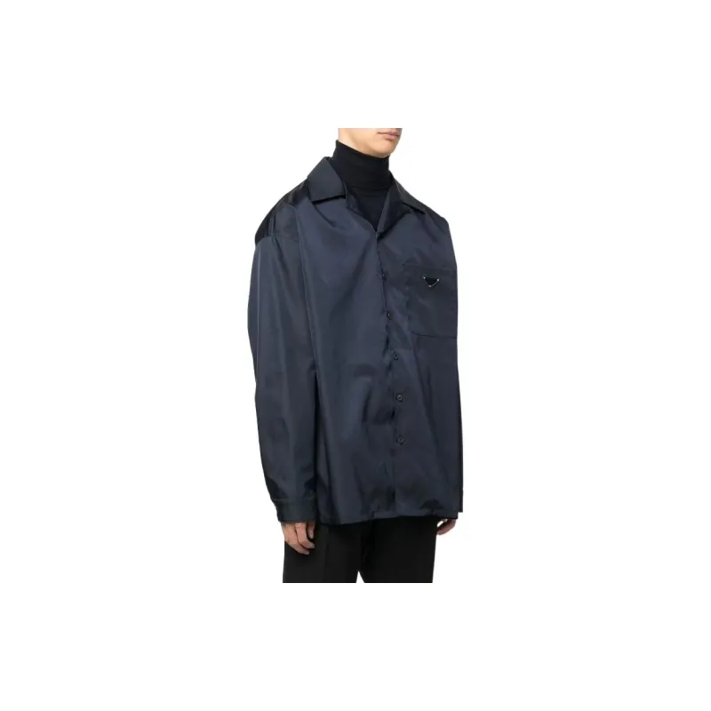 PRADA Shirts Men Black-5