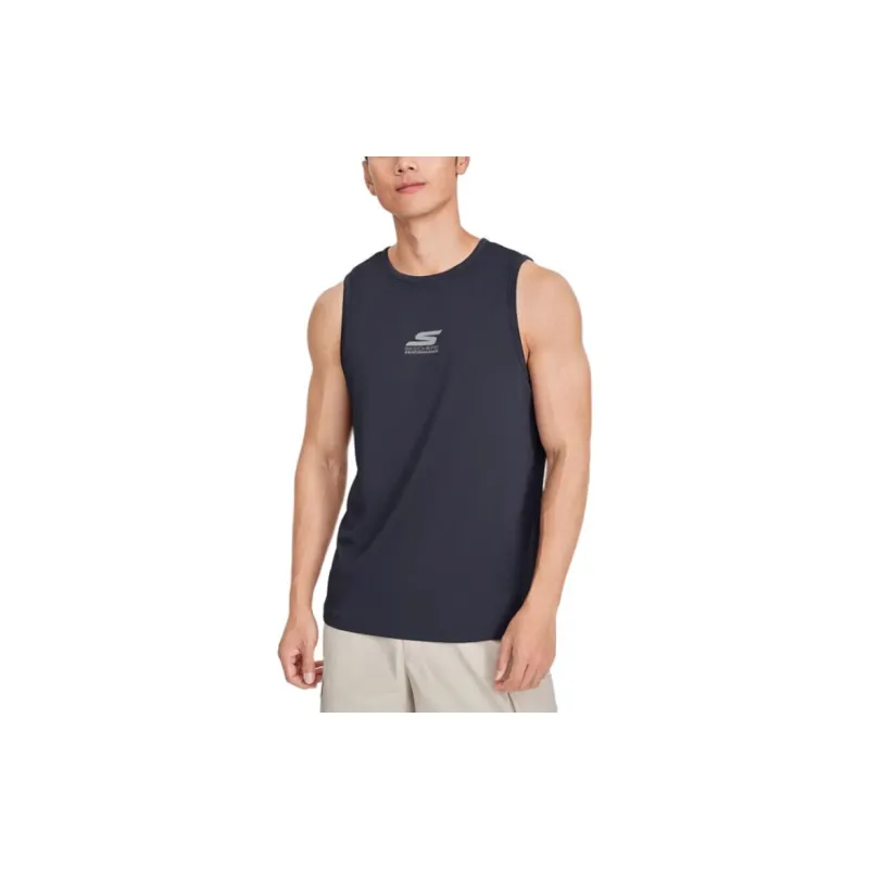 Skechers Tank Tops Men's Odyssey Gray-3