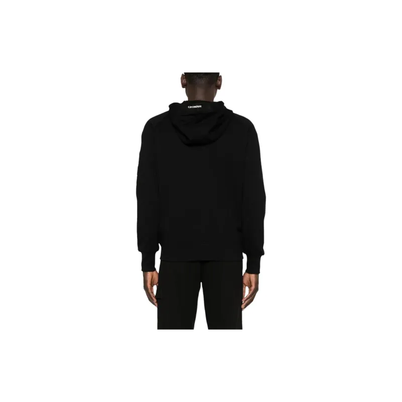 C.P.Company Lens detailed Cotton Hoodie-2