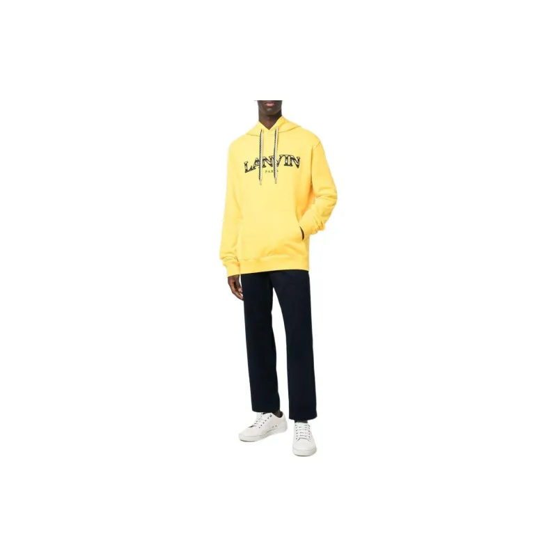 Lanvin Curb Embroidered Hoodie-1