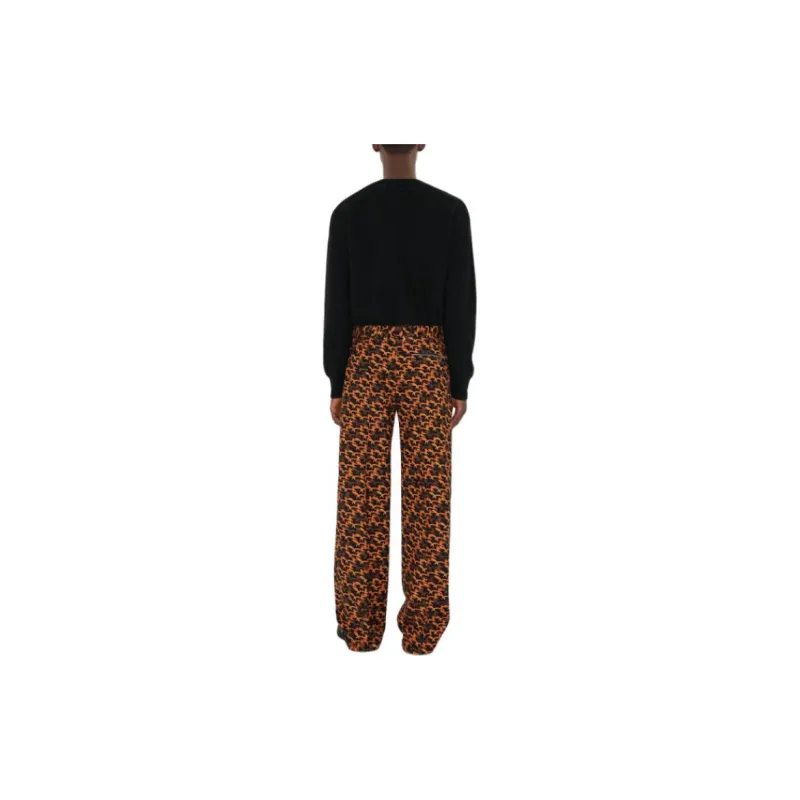 Burberry Fox-print Tailored Trousers-2