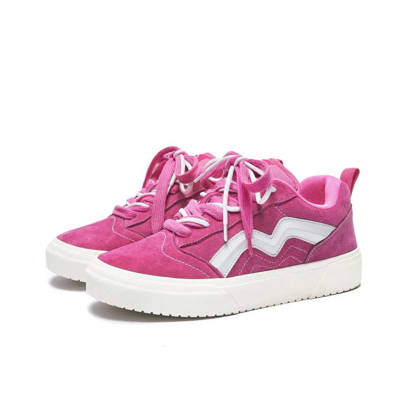 MQMS Skateboard Shoes Unisex Low Top White-2