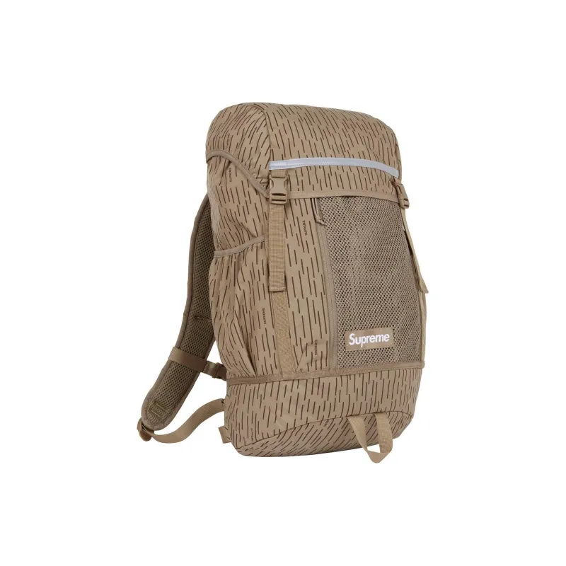 Supreme Nylon Outdoor Mountaineering Bag Backpack Regular Unisex Tan-2