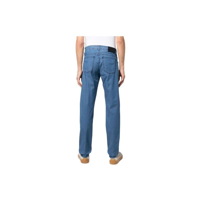 Canali Straight leg Denim Jeans-3