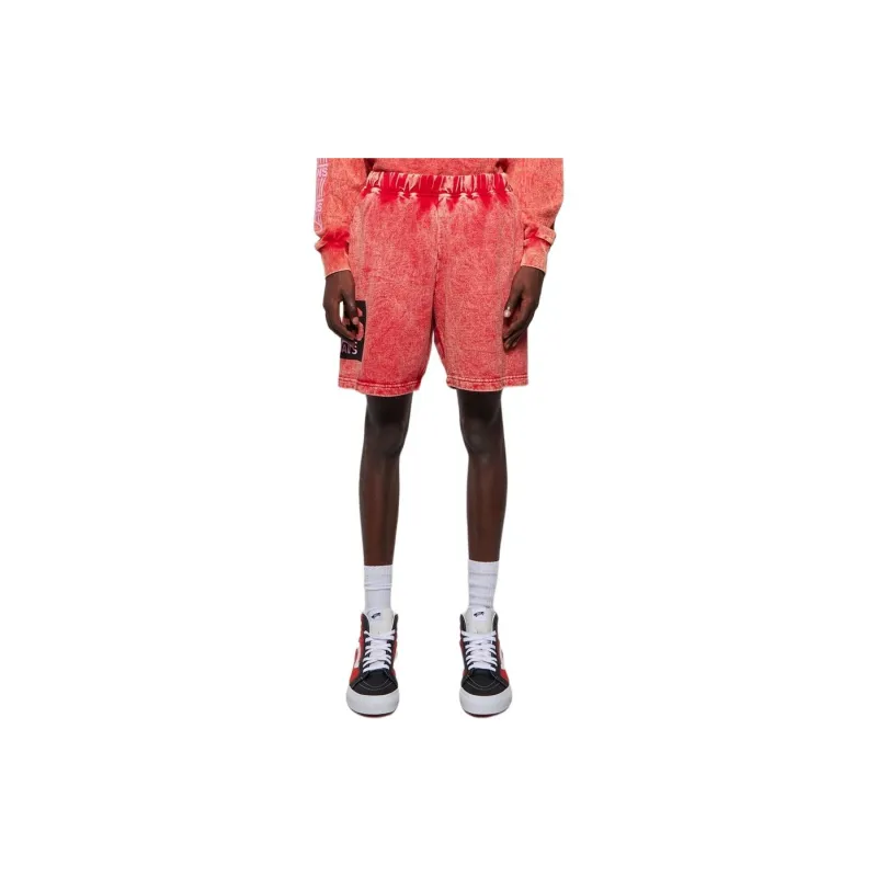 Aries X Vans Vault Fleece Shorts 'Red'-6