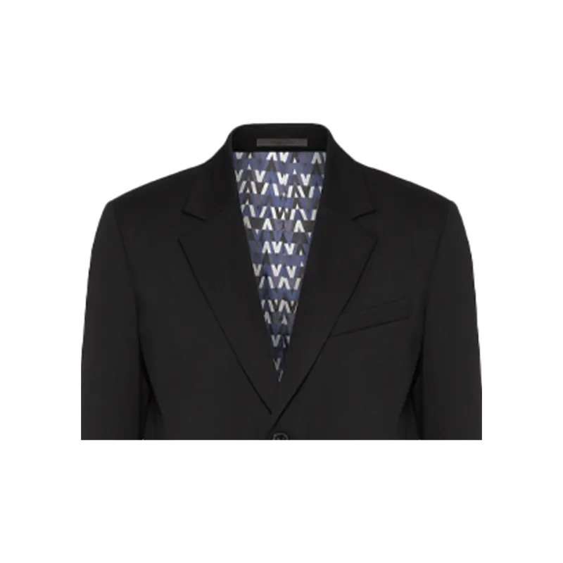 Valentino Single Breasted Tailored Blazer-4