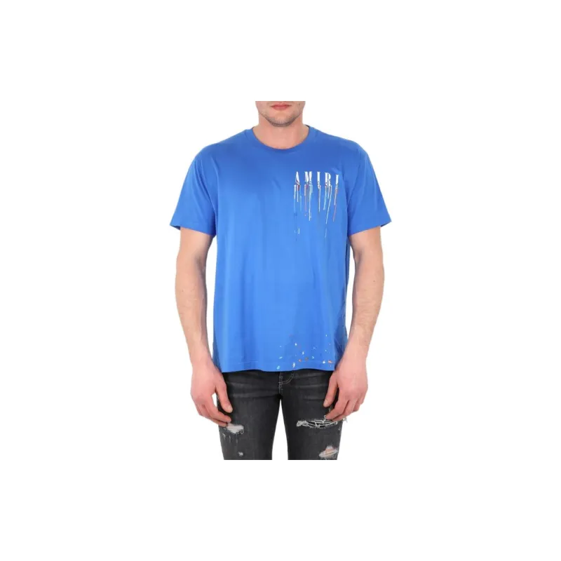 AMIRI Paint Drip Core Logo Tee-2