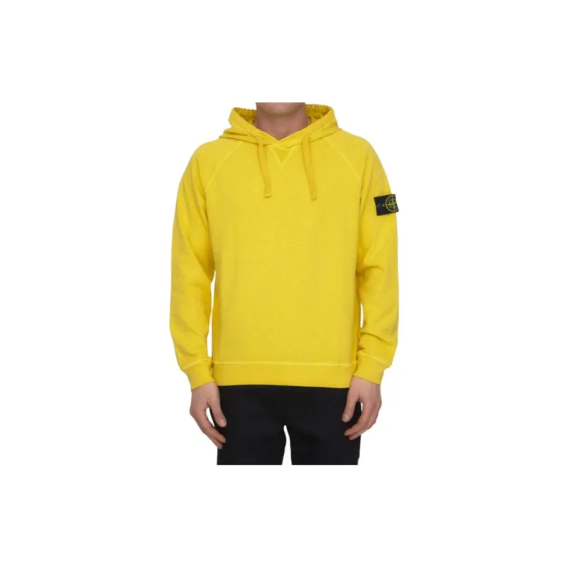 STONE ISLAND Sweatshirts Men Yellow-2