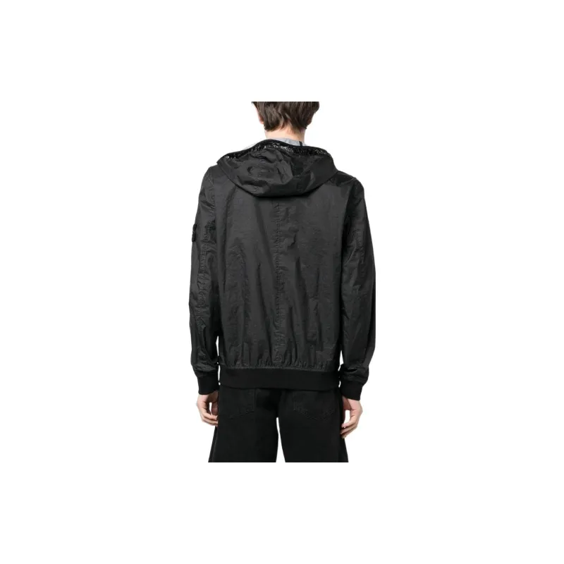 STONE ISLAND Jackets Coats Men's Black-1