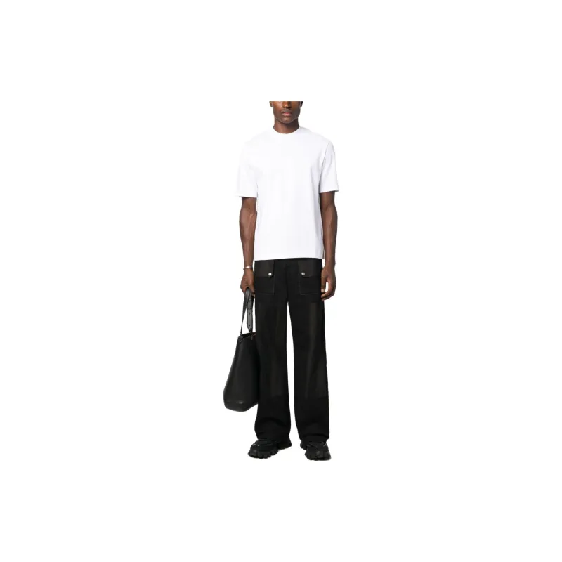 Ferragamo T-Shirts Men White-1
