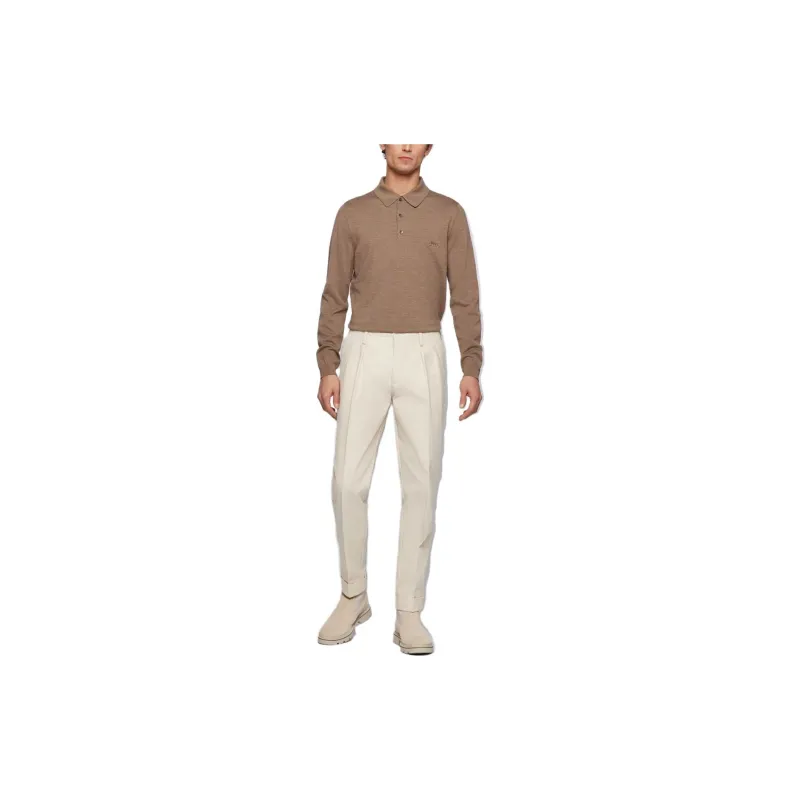 HUGO BOSS Sweaters Men Khaki-1