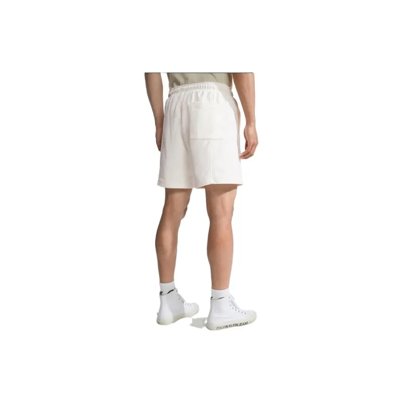 CALVIN KLEIN Casual Shorts Men's Ecru-3
