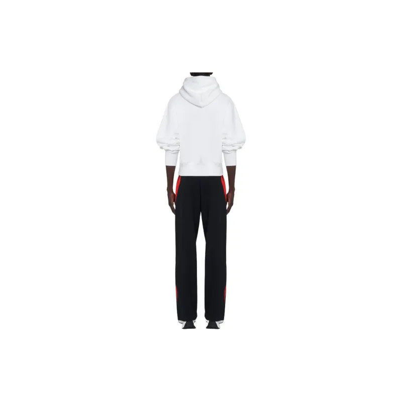 Alexander McQueen Logo Embroidered Drawstring Hoodie-2