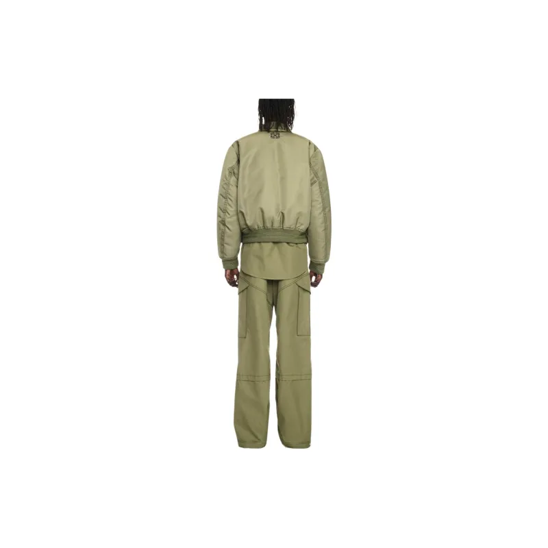 OFF WHITE Logo embroidered Bomber Jacket-2