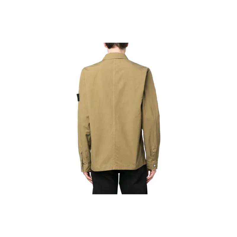 STONE ISLAND Shirts Men Khaki-2