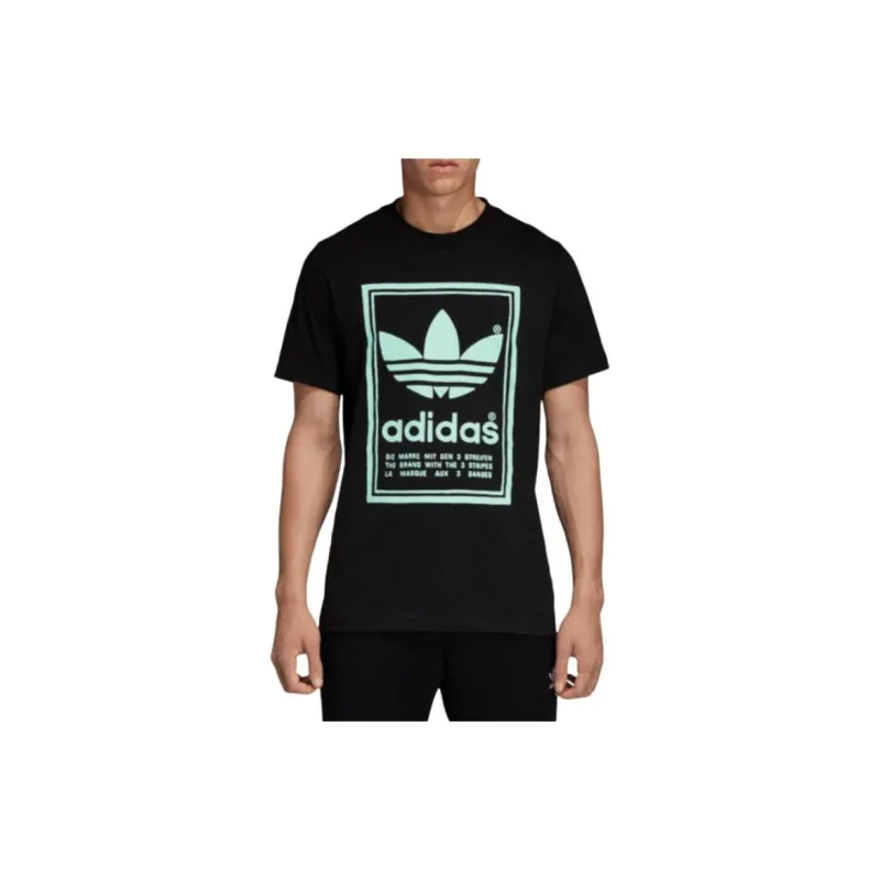 Adidas Originals T Shirt Men's Black-3