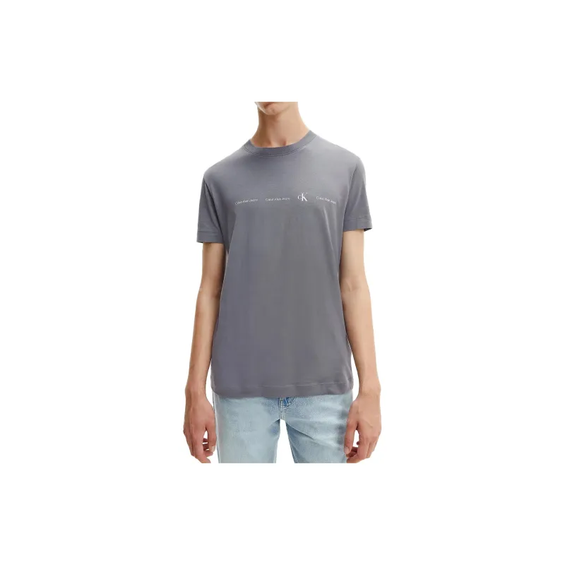 Calvin Klein T Shirts Men Gray-1