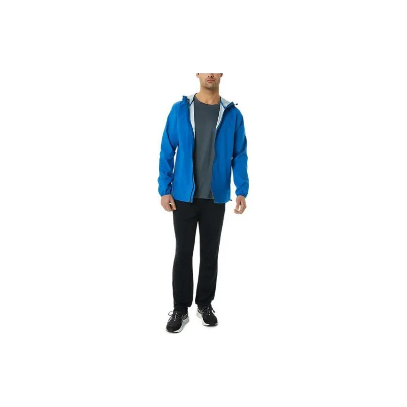 Asics Waterproof Jacket Jackets Coats Men's Blue-1