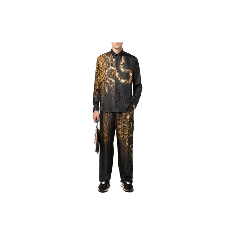 ROBERTO COLLINA Animal Motif Tailored Blazer-1